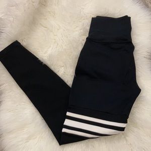 Bombshell Sportswear Sock Leggings Black Medium M
